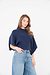 EST'SEVEN Dunkelblaue Pullover