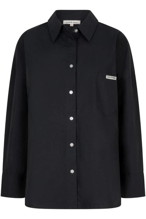 Love Stories Schwarze Bluse
