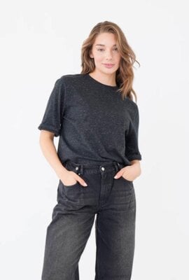 EST'SEVEN Schwarze Bluse
