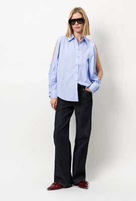 Dante 6 Blaues Champlin Open Sleeve Shirt