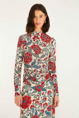 Farm Rio Sand Bluse Francesca