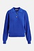 Essentiel Antwerp Blauer Jewel Button Polo Pullover