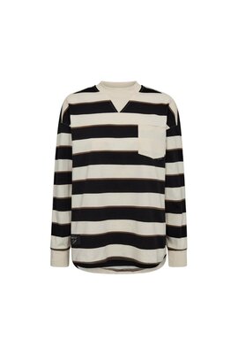 Haute L'Amitie Off-White schwarzer Pullover