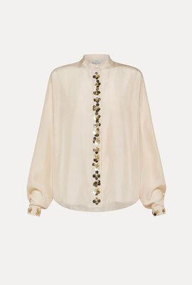Forte_Forte Weiche rosa Bluse