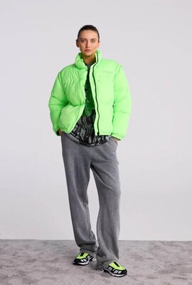 Stieglitz Grün Charo Puffer