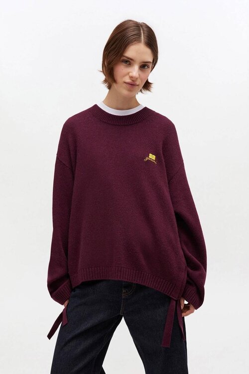 Ganni Bordeaux Pullover