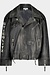 Stieglitz Schwarze Nicolas Lederjacke