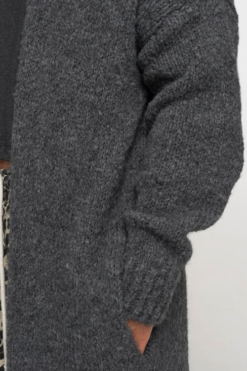 10Days Antra Melee Maxi-Strickjacke