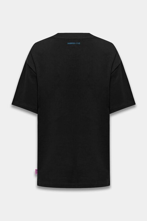 Harper & Yve Schwarzes No Drama Club Shirt