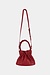 Harper & Yve Bordeaux Gestreifte Tasche