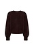 Co'couture Bordeaux Gemütlicher Pullover