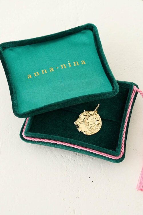 Anna & Nina Goldenes unvergessliches Abenteuer-Amulett