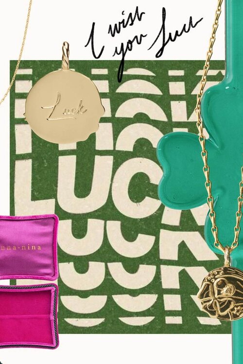 Anna & Nina Goldenes unvergessliches Glücksbringer