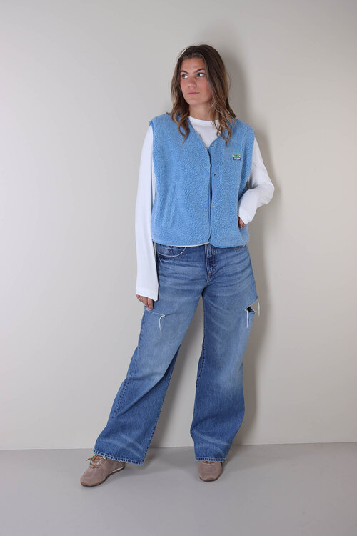 American Vintage Blaue Weste