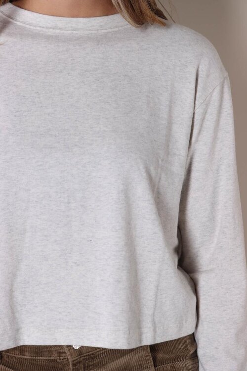 American Vintage Hellgraues T-Shirt