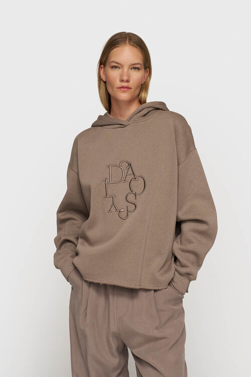 10Days Moonrock Statement Hoodie Stickerei