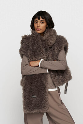10Days moonrock furry scarf