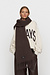 10Days deep wine thick brushed scarf