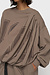 10Days moonrock pleated sweater 10