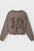 10Days moonrock pleated sweater 10