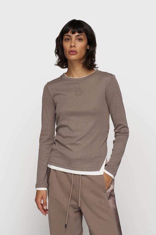 10Days Mondstein Langarmshirt Rippe