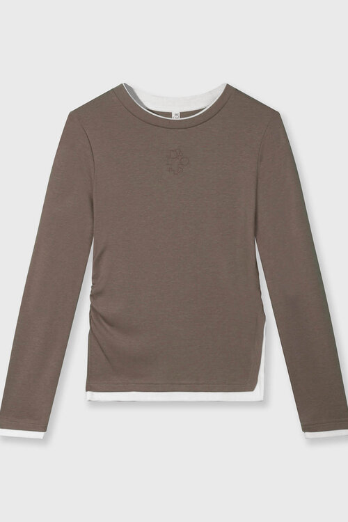 10Days Mondstein Langarmshirt Rippe