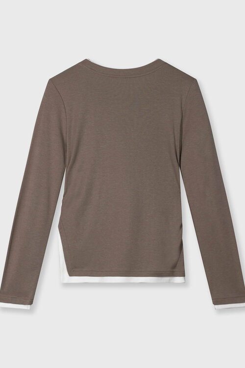 10Days Mondstein Langarmshirt Rippe