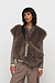 10Days moonrock hairy cross body bag