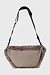 10Days moonrock hairy cross body bag