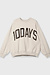 10Days Soft White Melee Baseball-Pullover 10DAYS