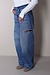Icon Denim Wide Leg Jeans Midrise Destroy