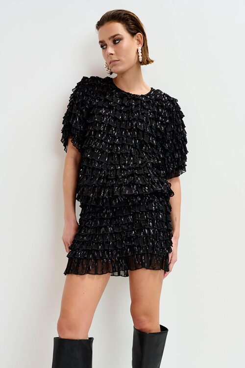 Essentiel Antwerp Rüschenbluse