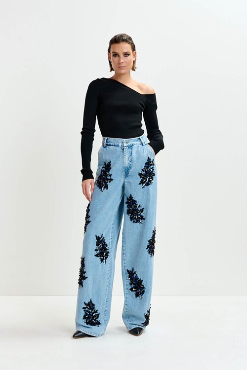 Essentiel Antwerp Verzierte Jeans