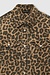 Anine Bing gefärbtes Paxton Shirt Leopard