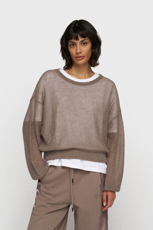 10Days Moonrock dünner Strickpullover