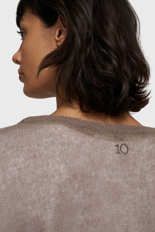 10Days Moonrock dünner Strickpullover