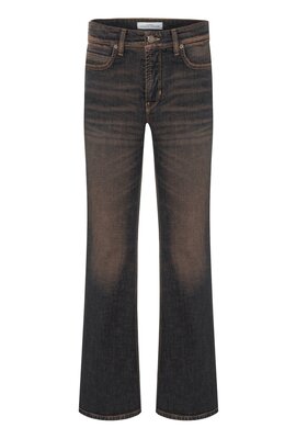 Cambio Braune Paris Flared Jeans