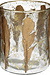 VAND. Lifestyle Goud Candel Holder Feather