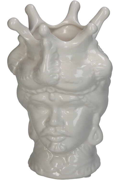 VAND. Lifestyle Weiße Vase