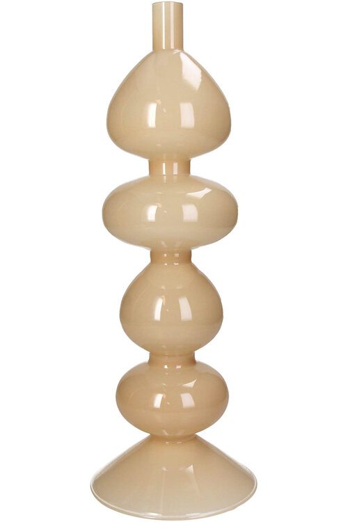 VAND. Lifestyle Sand Kerzenständer Glas