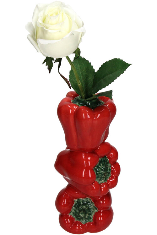 VAND. Lifestyle Rood Vaas Bell Pepper