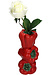 VAND. Lifestyle Rood Vaas Bell Pepper