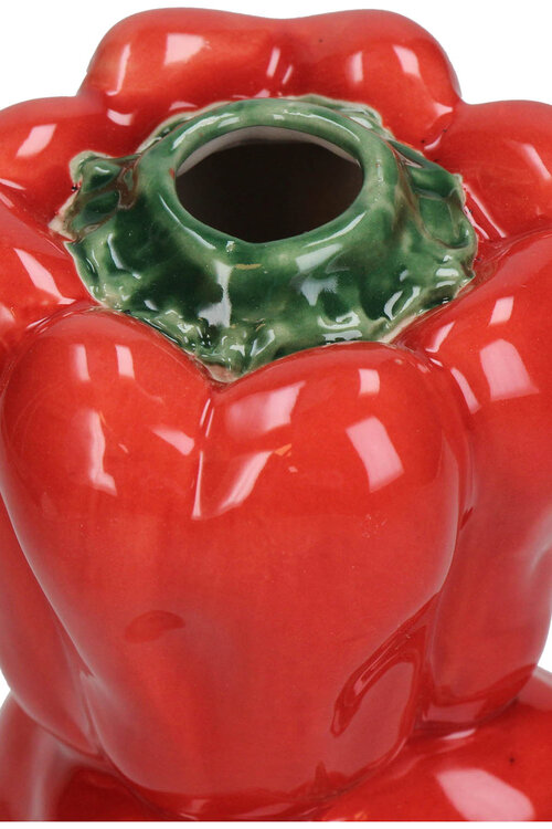 VAND. Lifestyle Rote Vase Paprika