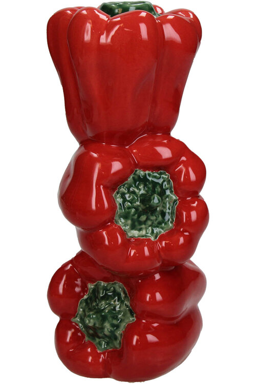 VAND. Lifestyle Rote Vase Paprika
