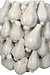 VAND. Lifestyle White Vaas Planter Garlic