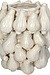 VAND. Lifestyle White Vaas Planter Garlic