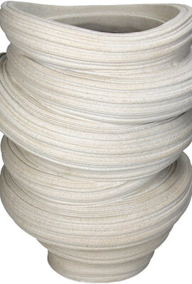VAND. Lifestyle Sand Vaas Polyresin