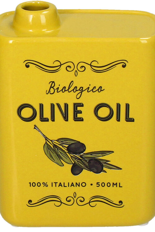 VAND. Lifestyle Gelbe Vase Olivenöl