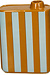 VAND. Lifestyle Diverse kleuren Vaas Olive Oil Stripe