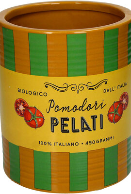 VAND. Lifestyle Oranger Pflanzenkasten Pomedori Stripe